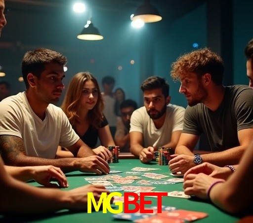 Interface moderna da plataforma MGBET